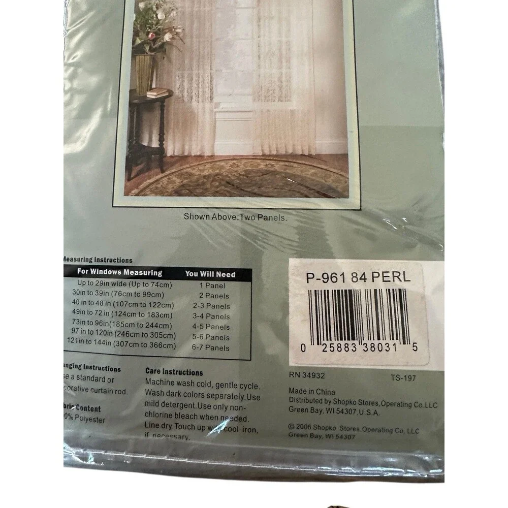 Northcrest lightweight sheer